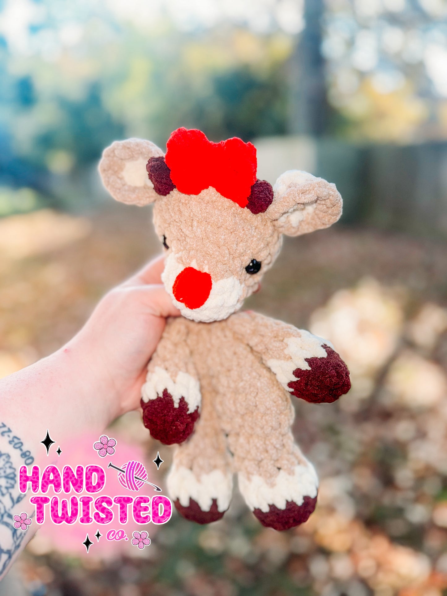 Mini Red Nose Deer