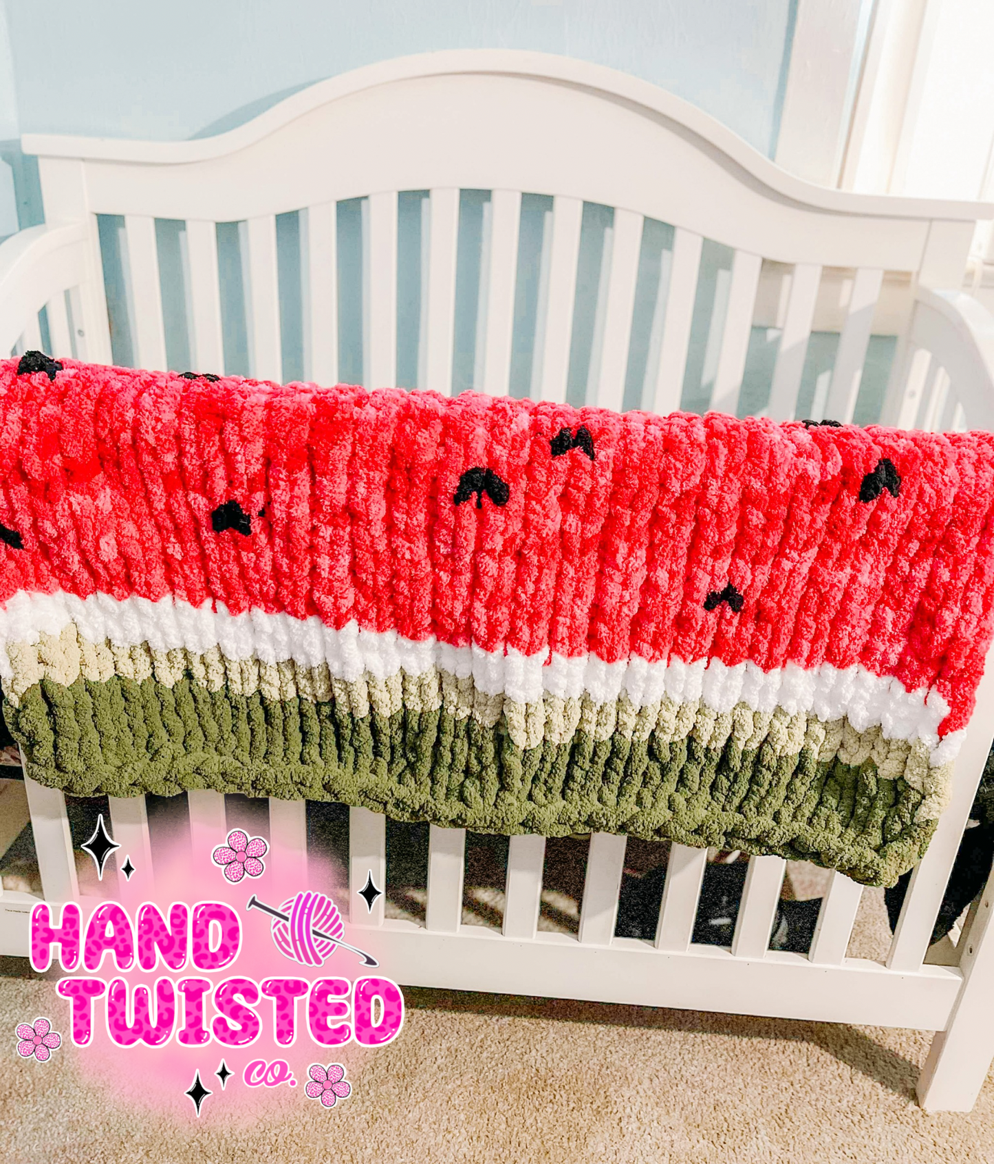 Hand Knit Blanket