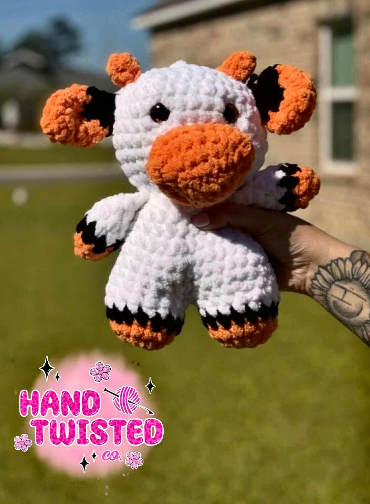 Candy Corn Cow