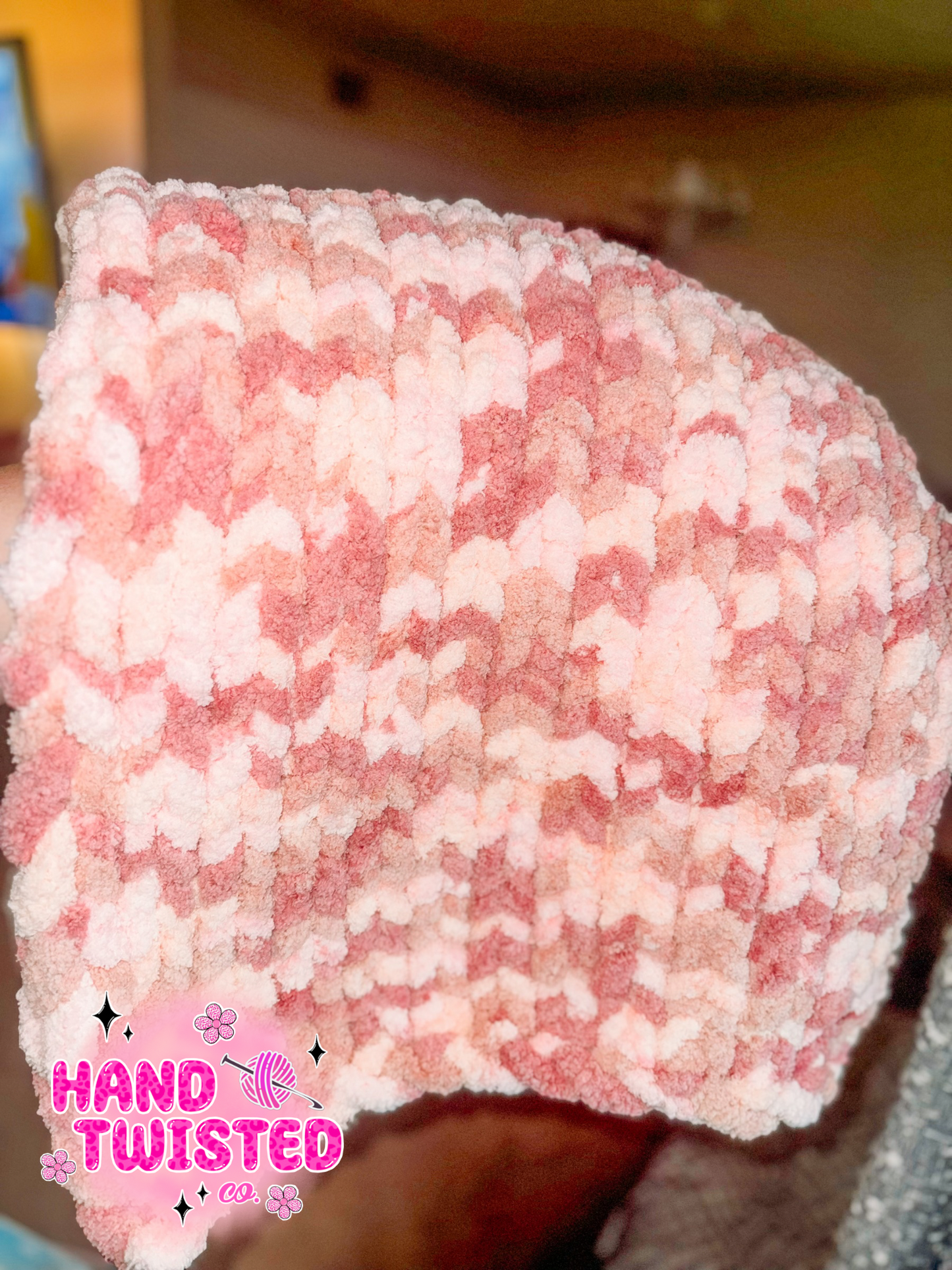 Hand Knit Blanket