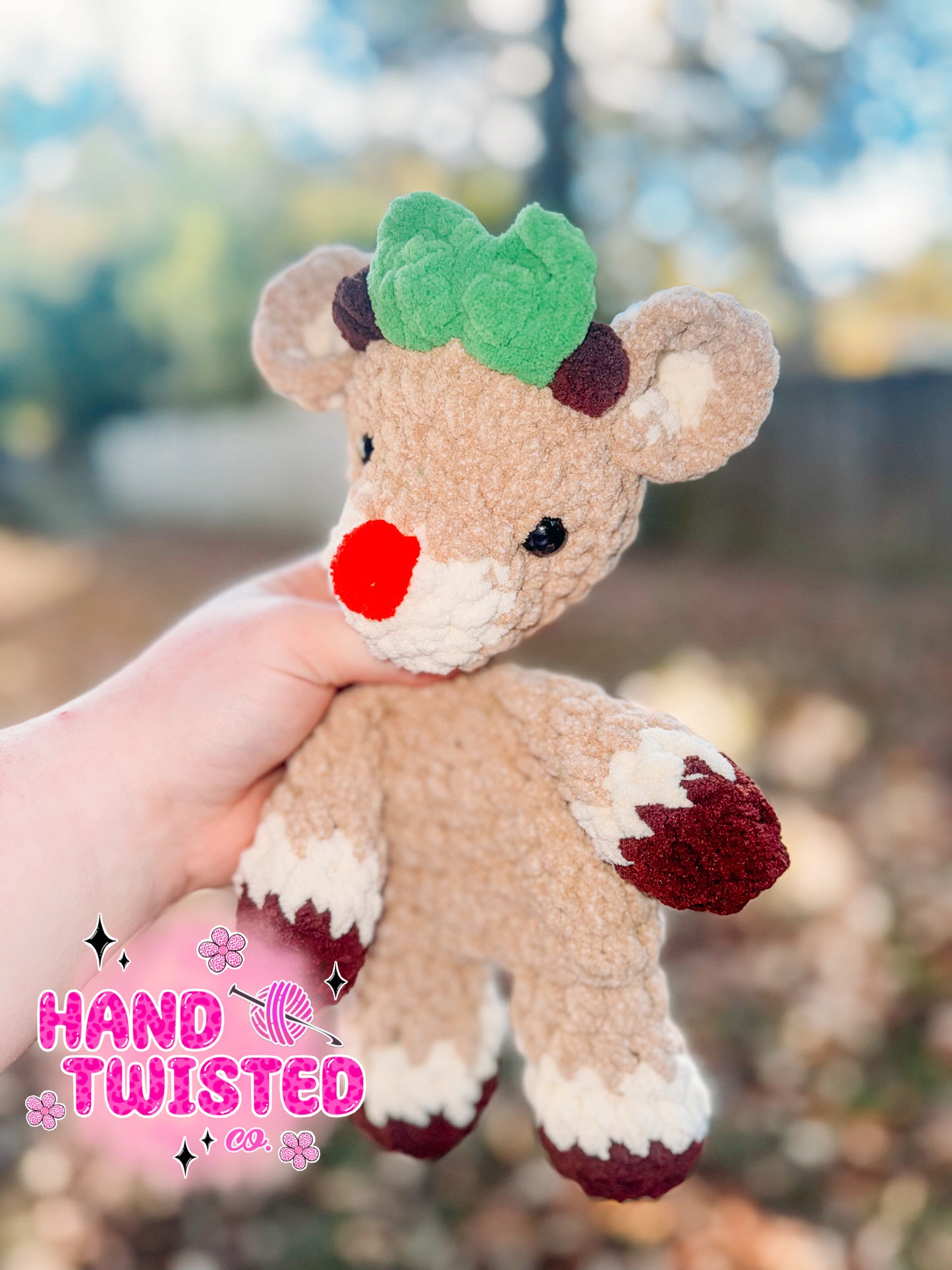 Mini Red Nose Deer